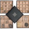 Glenor Co Earring Organizer Tray - 4 Stackable Trays