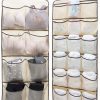 Dual-Sided Hanging Closet Organizer for Underwear