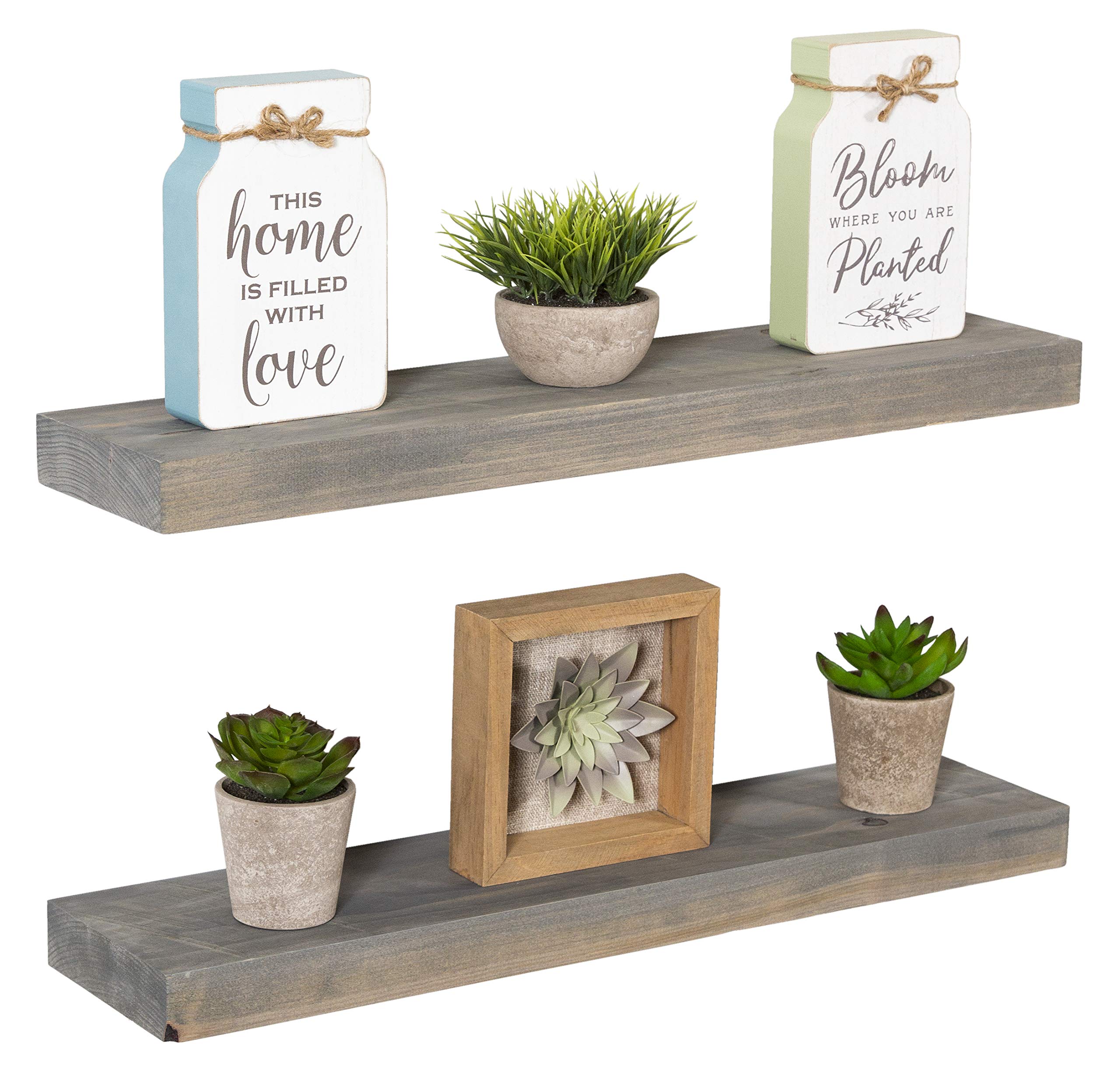 Floating Shelves Rustic Wood Wall Shelf Handmade