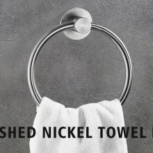 Simple Round Towel Hanger Heavy Duty