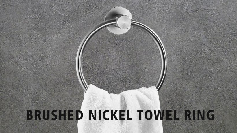 Simple Round Towel Hanger Heavy Duty