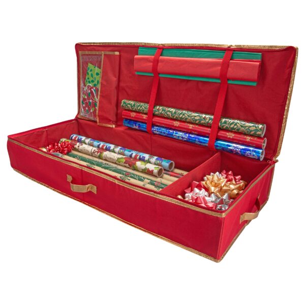 Holds Large & Small Wrapping Rolls