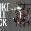 Bike Storage Rack, Holds 5 Bicycles