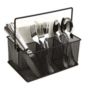 Basket Organizer, Utensil Holder, Forks, Spoons, Knives