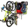Adventure Wall Storage Rack Holds Bikes Skis Camping Hiking