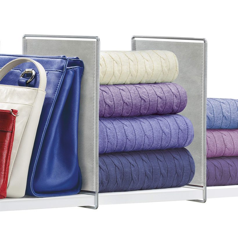 Lynk Vela Shelf Dividers - Closet Shelf Organizer