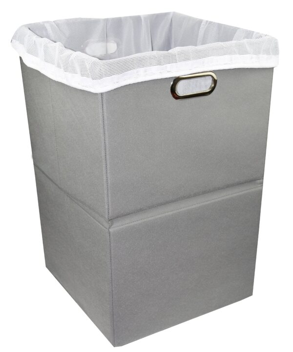 Freegrace Foldable Large Laundry Hamper with Laundry Bag