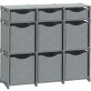 9 Cube Organizer | Set of Storage Cubes Included