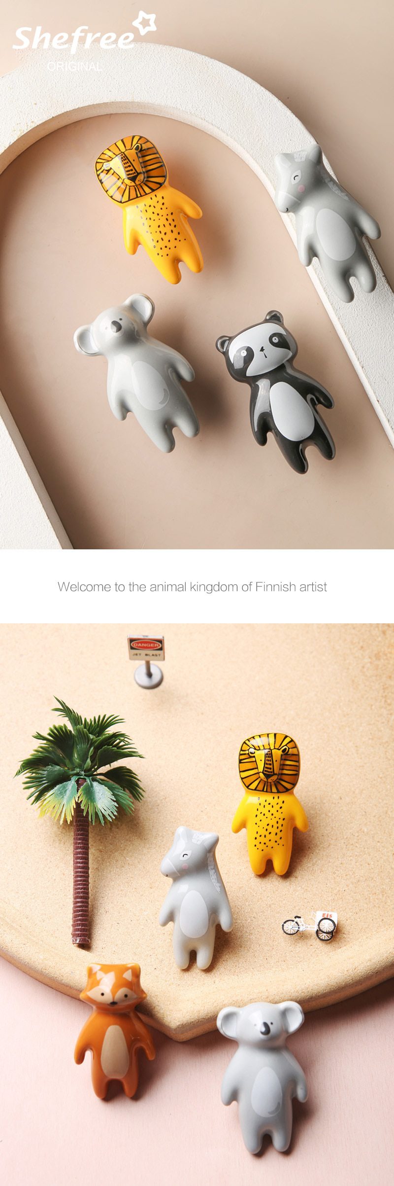 Nordic Animal Wall Hooks: Ceramic Furniture Hangers for a Unique Touch tidyvo.com Hd9749e76b64043fa8aef56d4cf0281eej