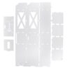 Shower Corner Storage Cabinet Waterproof Organizer