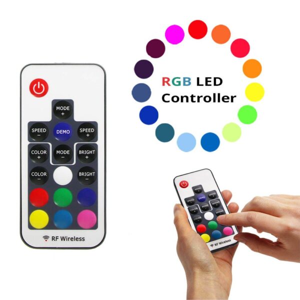 LED Wall Hook Drum Kit Multi-color