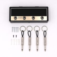 Rock Out with Style: Guitar Keychain Holder Jack Electric Key Rack