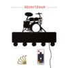 LED Wall Hook Drum Kit Multi-color