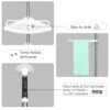 Shower Storage Rack No Drilling Organizer