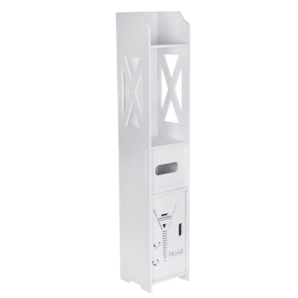 Shower Corner Storage Cabinet Waterproof Organizer