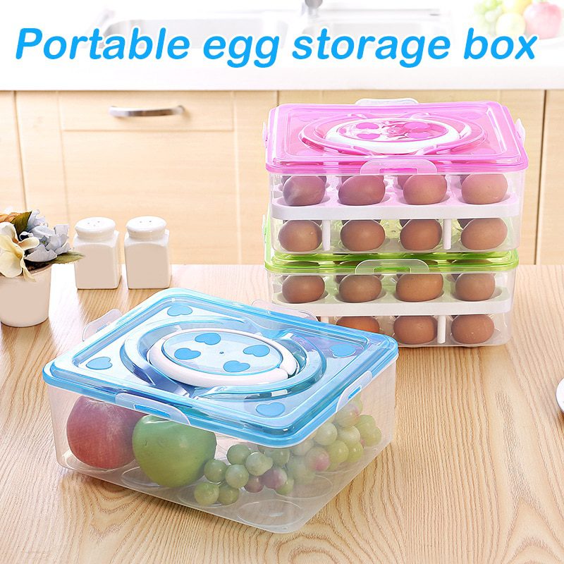 Refrigerator Kitchen Storage Egg Visible Tray Case tidyvo.com Refrigerator Kitchen Storage Egg Visible Tray Case - tidyvo.com