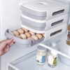 Refrigerator Eggs Holder Organizer Box