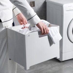 Wall Mounted Organizer Collapsible Home Laundry Hamper