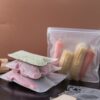 Silicone-Reinforced Ziplock Food Storage Container Bag