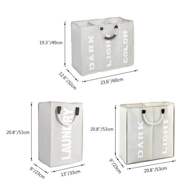 Waterproof Laundry Basket Dirty Clothes