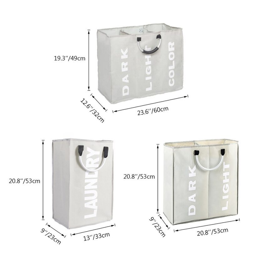 Waterproof Laundry Basket Dirty Clothes