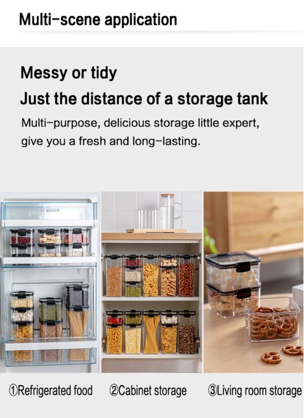 Food Storage Container Box with Lid