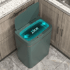 15L Smart Sensor Bathroom Trash Can – Automatic Bagging & Touchless Operation