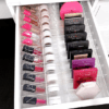Clear Acrylic Makeup Organizer for ALEX Drawers – 60 Slot Divider for Custom Storage