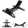 Adjustable Bike Parking Rack for Mountain & Road Bikes – Stable Plastic Display Stand for 30-80mm Wheels