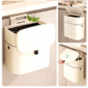 Compact Kitchen Compost Bin – Odor-Free Design with Lid & Countertop or Wall-Mounted Use