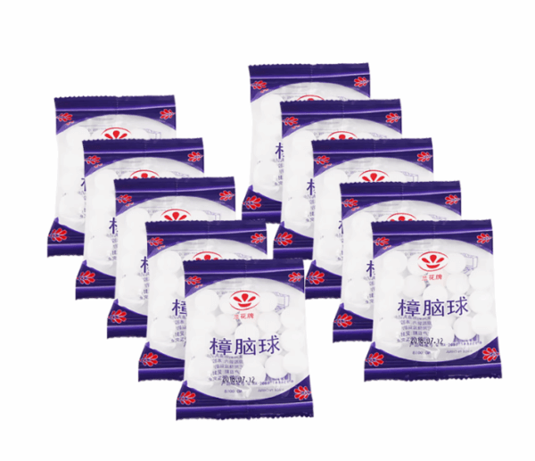 Old-Fashioned Moth Balls – 200 Pieces for Closet, Toilet Deodorization, and Insect Protection