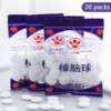 Old-Fashioned Moth Balls – 200 Pieces for Closet, Toilet Deodorization, and Insect Protection