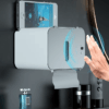 Smart Sensor Tissue Box – Waterproof & Intelligent Induction for Hands-Free Bathroom Use