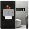 Smart Sensor Tissue Box – Waterproof & Intelligent Induction for Hands-Free Bathroom Use