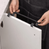 Stainless Steel Over-Cabinet Towel Rack – Space-Saving Organizer for Kitchen & Bathroom