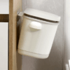 Wall-Mounted Kitchen Compost Bin with Sliding Cover – Perfect for Under-Sink or Cabinet Door Use
