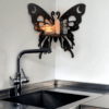Butterfly Floating Corner Shelf – Decorative Wooden Wall Mount for Living Room or Bedroom