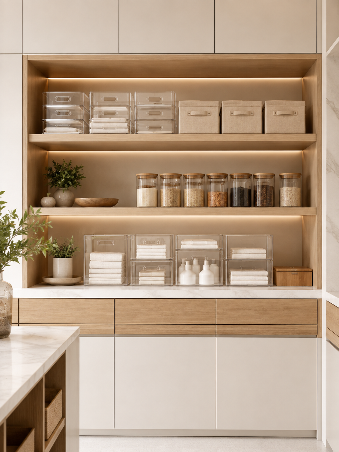 TidyVo modern minimalist aesthetic home organization storage styling