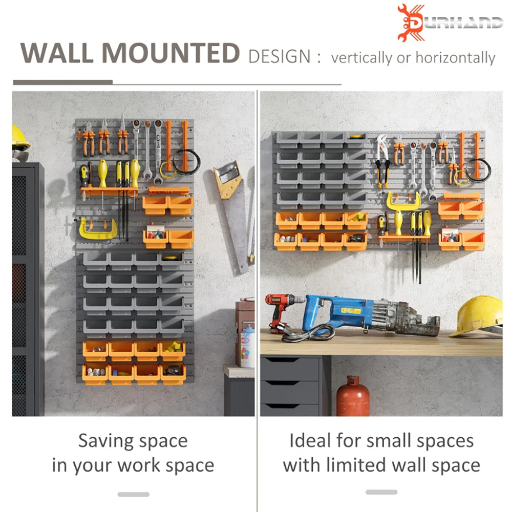 Wall Mounted Design Vertically or Horizontally for Work Space Saving