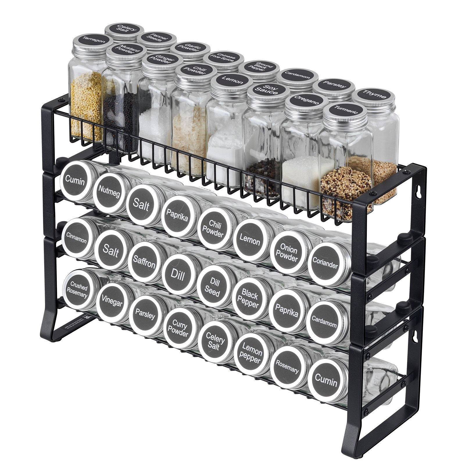 Deep Cabinet and Pantry Seasoning Organization