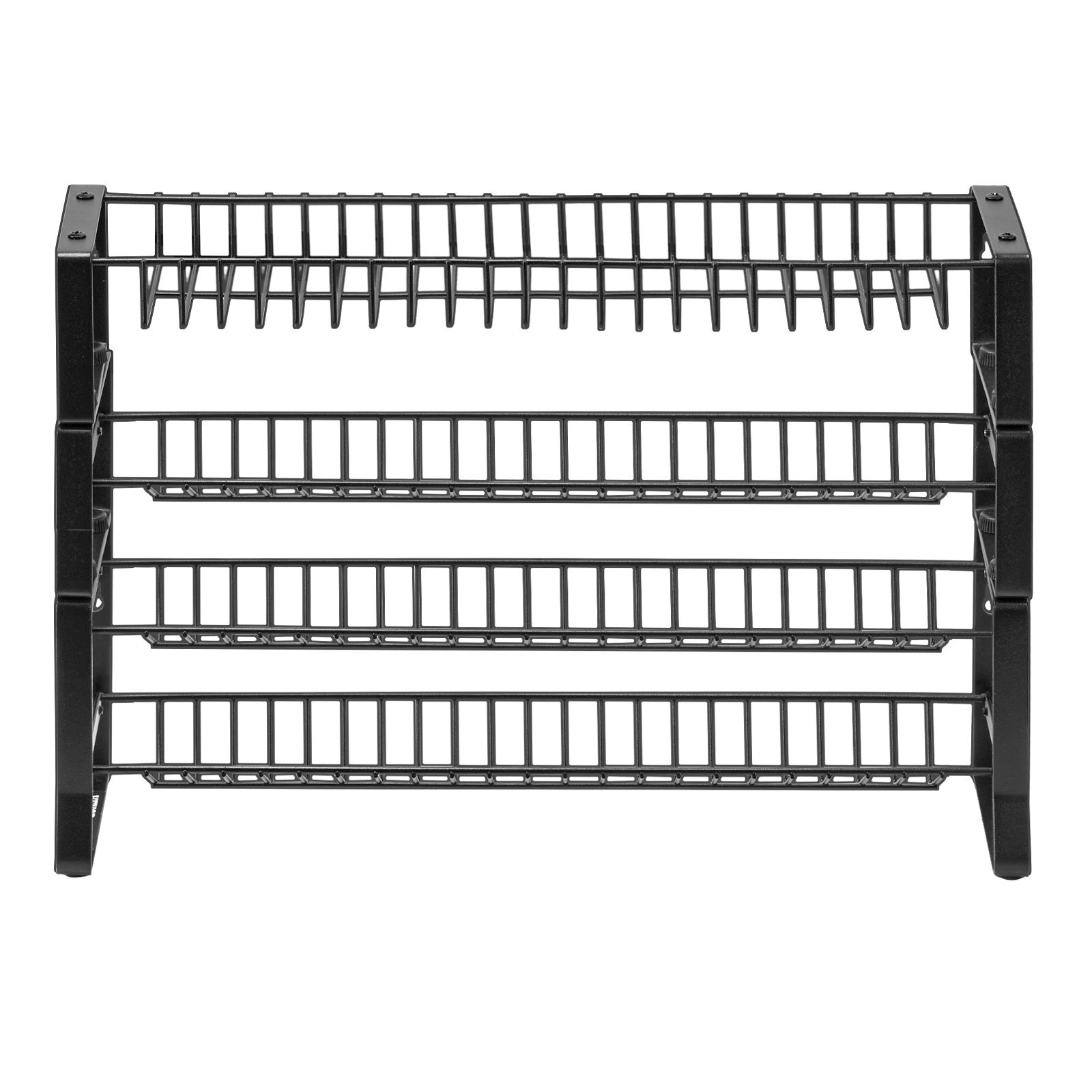 Slanted Tilted Shelves for Easy Label Reading
