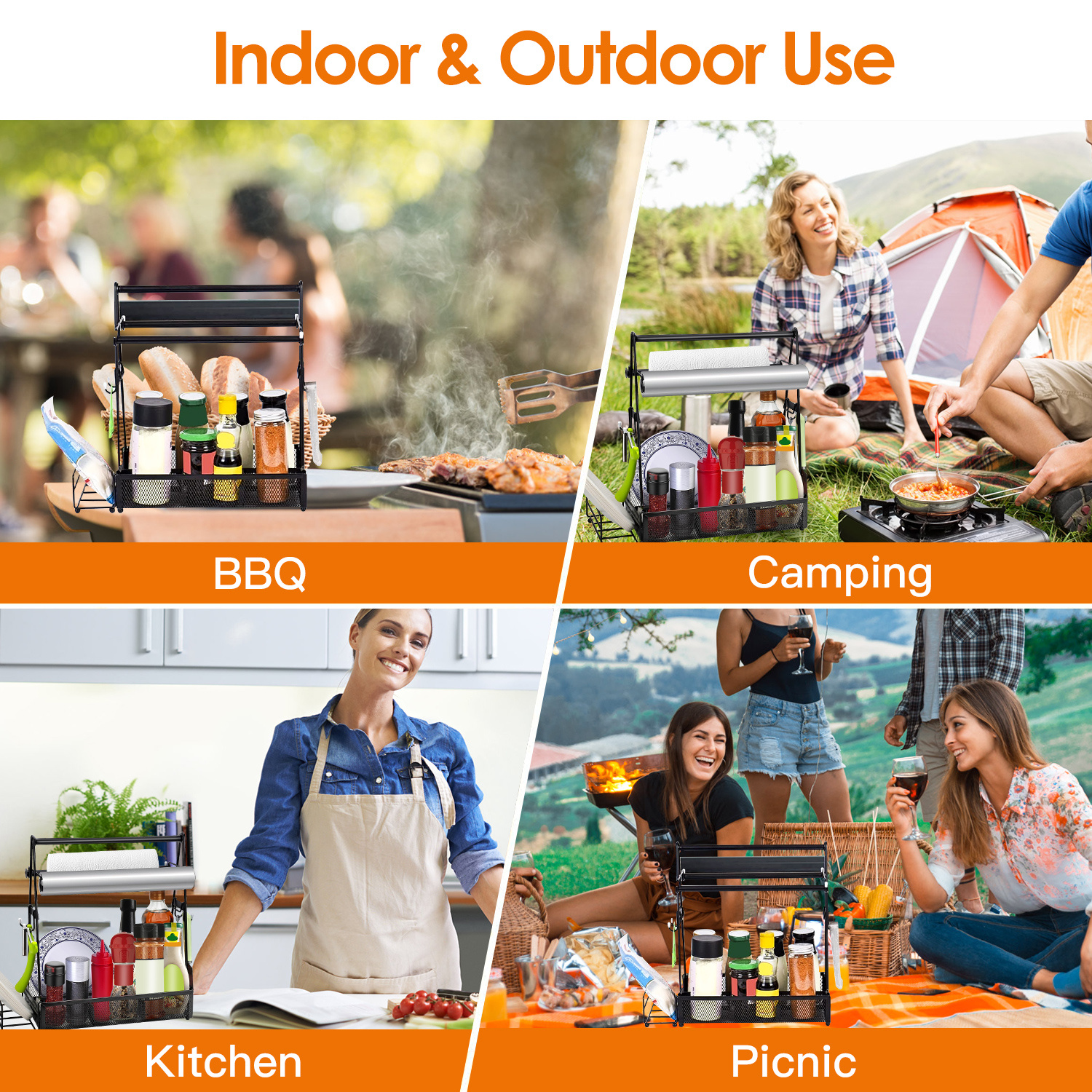 Versatile Indoor and Outdoor Cookout Applications